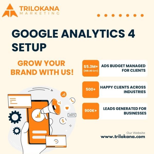 Google Analytics 4 Setup - Trilokana Marketing