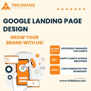 google landing page design