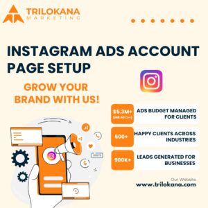 instagram ads account page setup