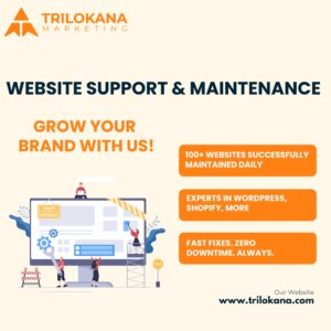 website support and maintenance