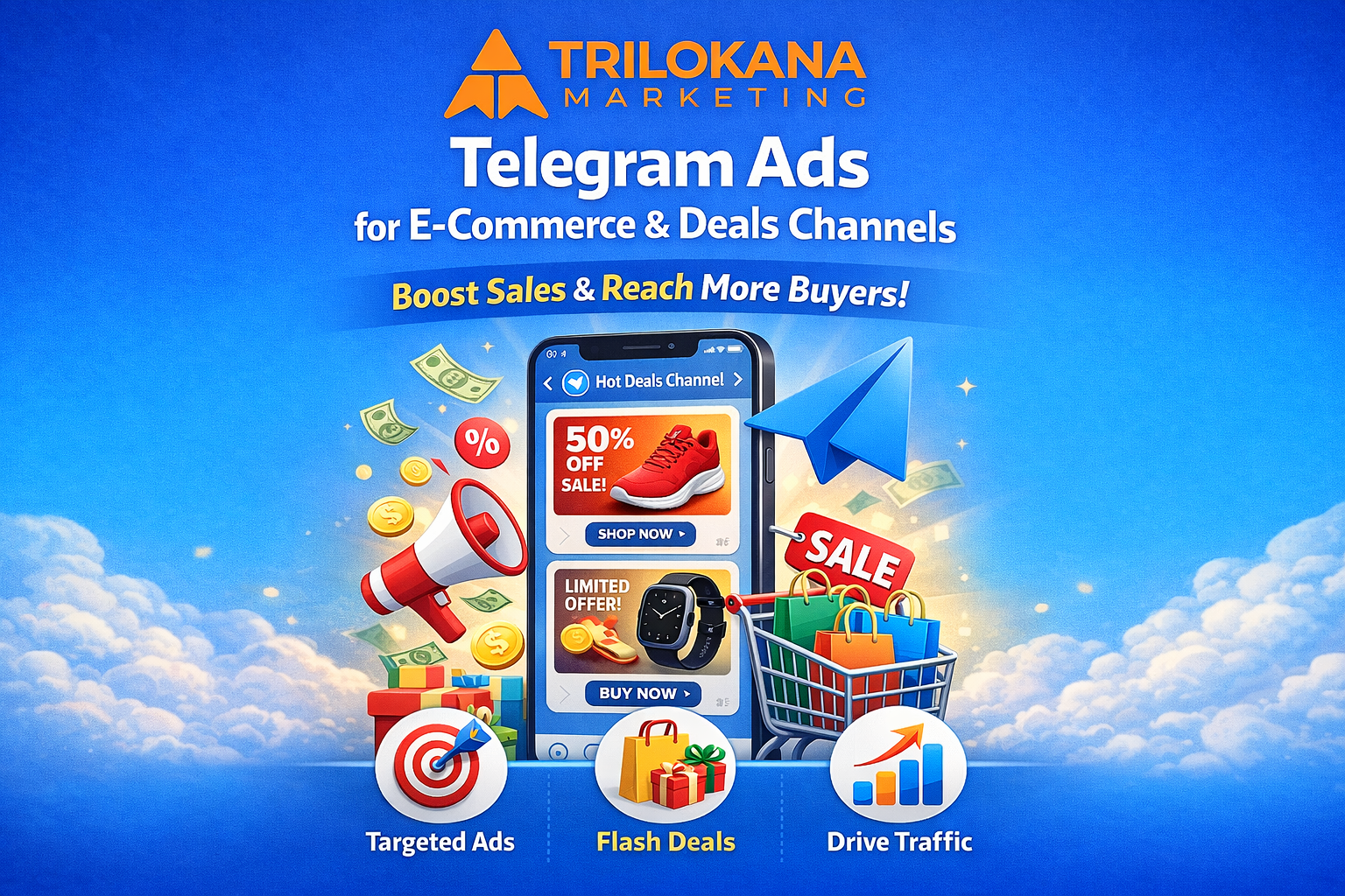 Ad Deal Telegram Ads for E-Commerce & Deals Channels – Boost Sales with ...